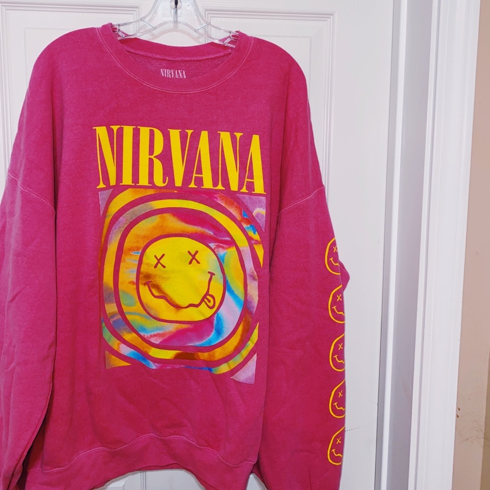 nirvana crewneck from urban outfitters, size L